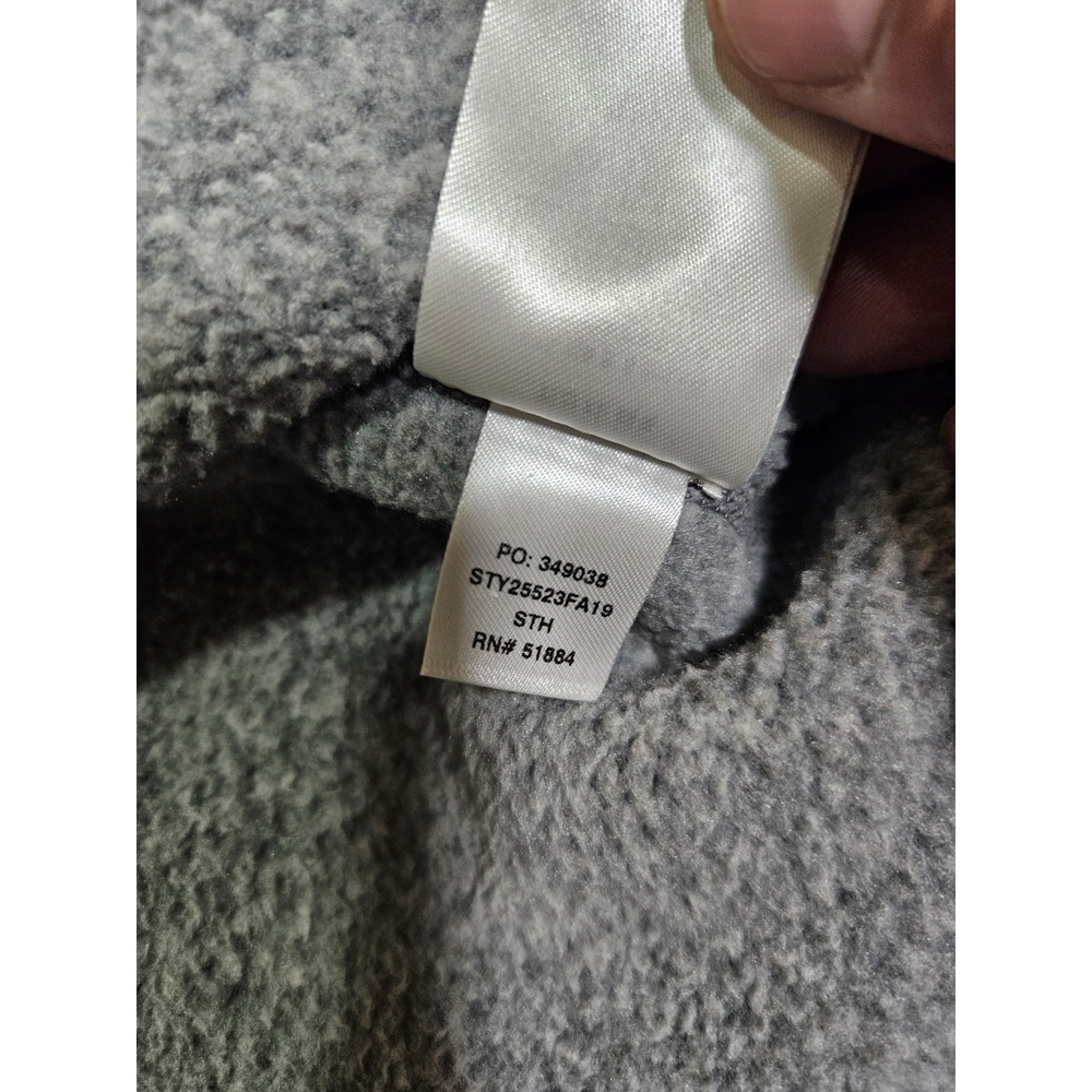 Patagonia Sweater Men Medium Gray Quarter Zip Fleece Pullover Better Sweater 1/4 - Picture 5 of 8